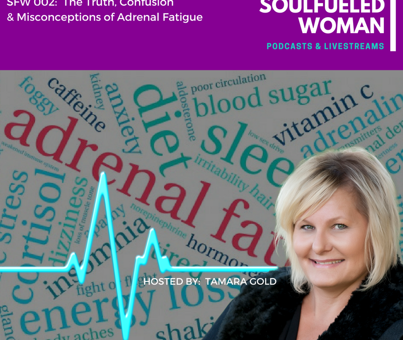 The SoulFueled Woman Podcast-Livestreams E002 – Living with Adrenal Fatigue – The Truth, Confusion & Misconceptions of Adrenal Fatigue